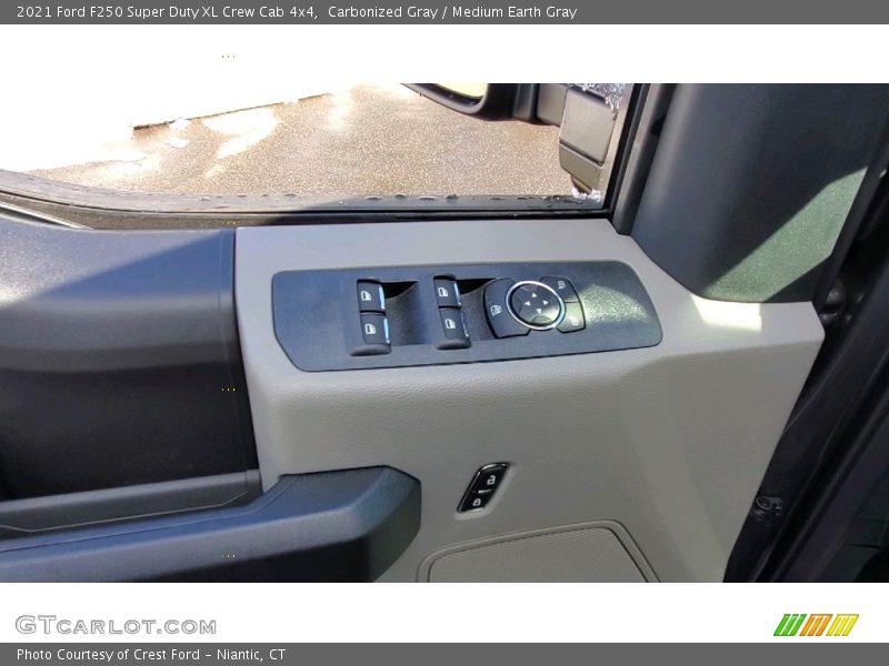 Carbonized Gray / Medium Earth Gray 2021 Ford F250 Super Duty XL Crew Cab 4x4
