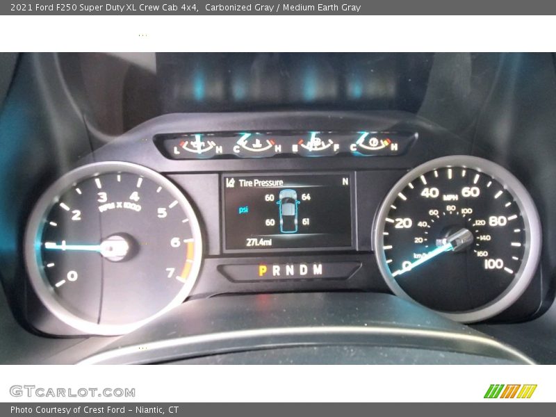 Carbonized Gray / Medium Earth Gray 2021 Ford F250 Super Duty XL Crew Cab 4x4