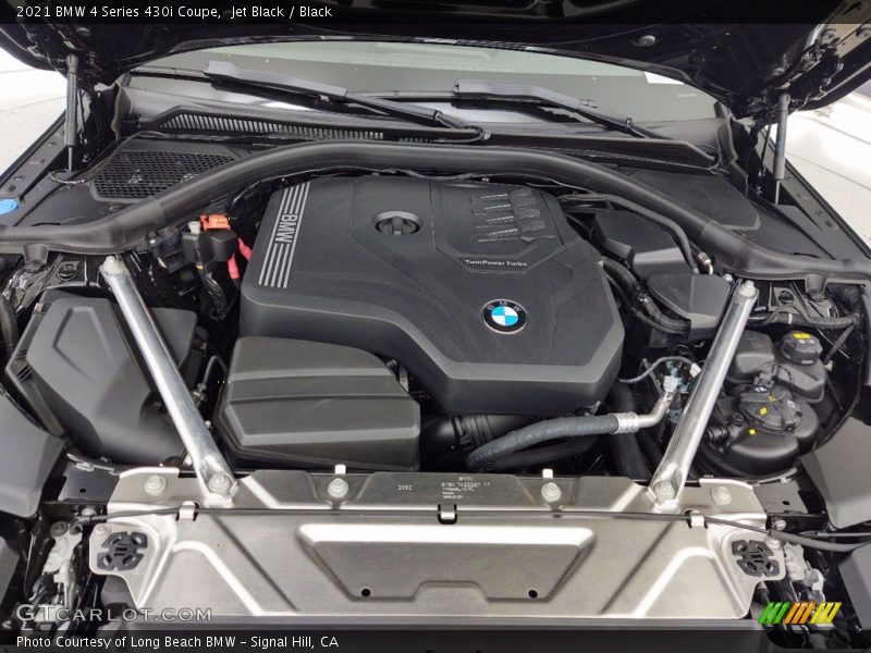  2021 4 Series 430i Coupe Engine - 2.0 Liter DI TwinPower Turbocharged DOHC 16-Valve VVT 4 Cylinder