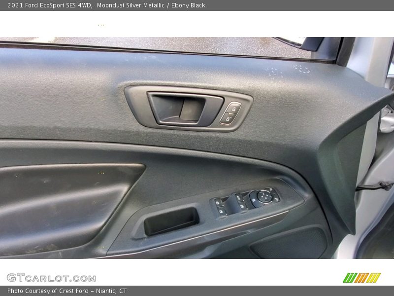 Moondust Silver Metallic / Ebony Black 2021 Ford EcoSport SES 4WD