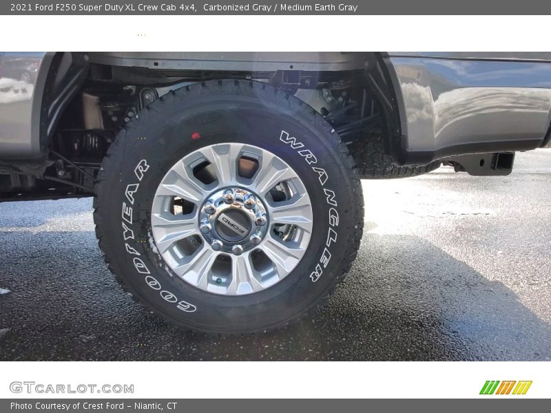 Carbonized Gray / Medium Earth Gray 2021 Ford F250 Super Duty XL Crew Cab 4x4