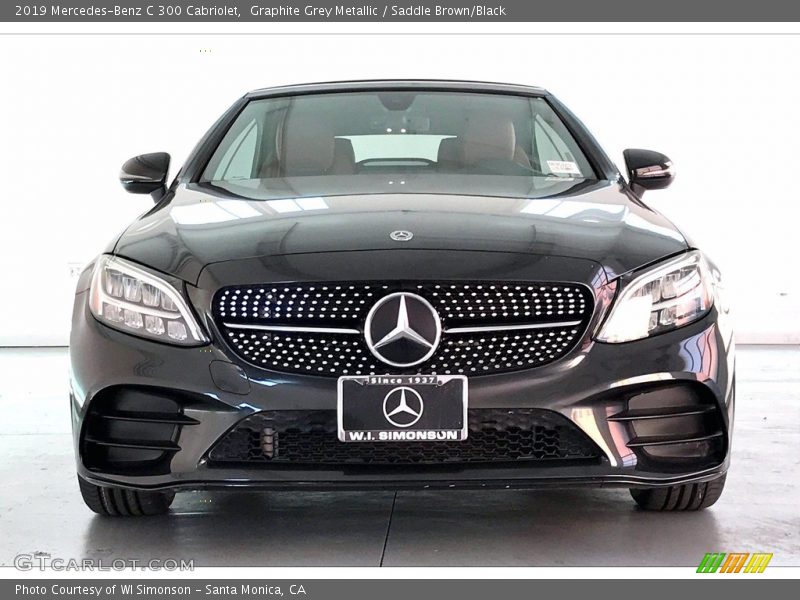 Graphite Grey Metallic / Saddle Brown/Black 2019 Mercedes-Benz C 300 Cabriolet