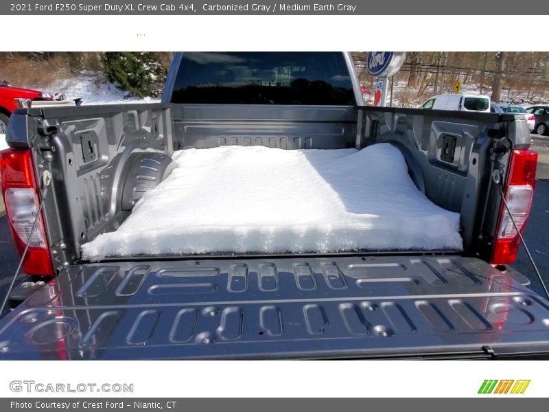 Carbonized Gray / Medium Earth Gray 2021 Ford F250 Super Duty XL Crew Cab 4x4