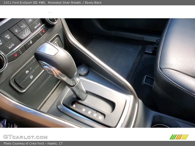 Moondust Silver Metallic / Ebony Black 2021 Ford EcoSport SES 4WD