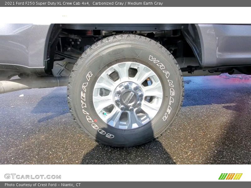 Carbonized Gray / Medium Earth Gray 2021 Ford F250 Super Duty XL Crew Cab 4x4