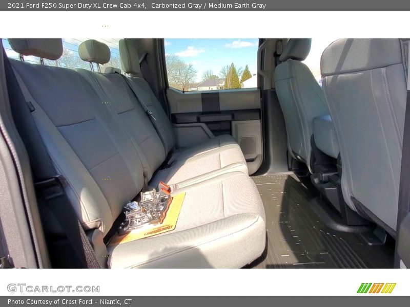 Carbonized Gray / Medium Earth Gray 2021 Ford F250 Super Duty XL Crew Cab 4x4