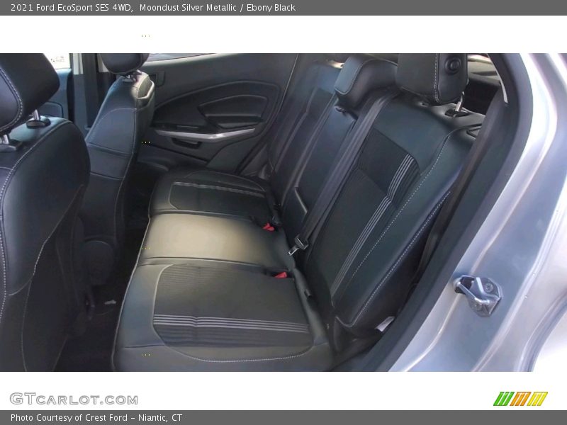 Moondust Silver Metallic / Ebony Black 2021 Ford EcoSport SES 4WD