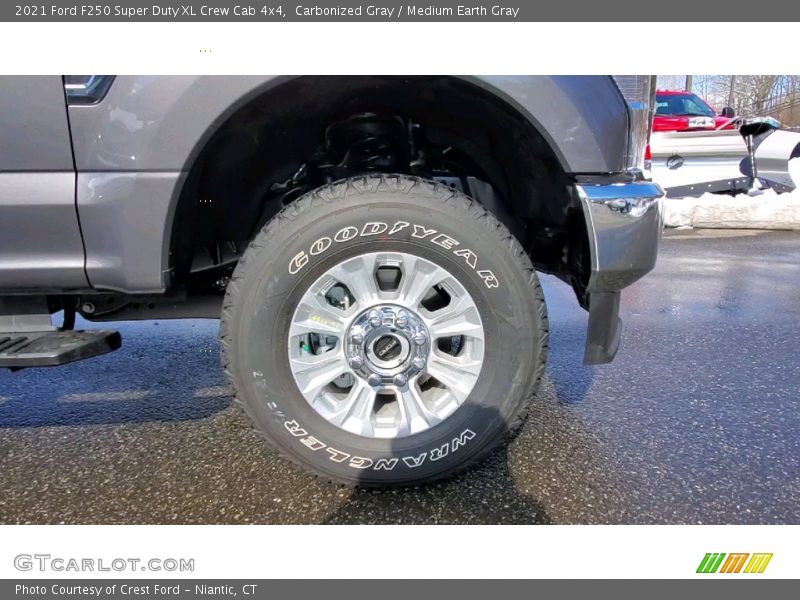 Carbonized Gray / Medium Earth Gray 2021 Ford F250 Super Duty XL Crew Cab 4x4