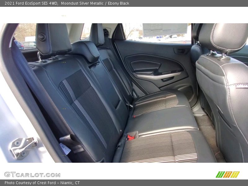 Moondust Silver Metallic / Ebony Black 2021 Ford EcoSport SES 4WD