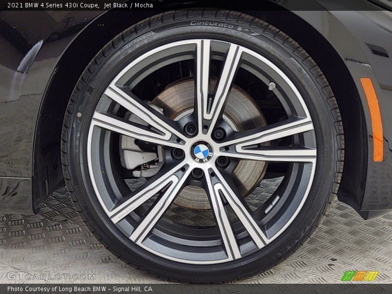 Jet Black / Mocha 2021 BMW 4 Series 430i Coupe