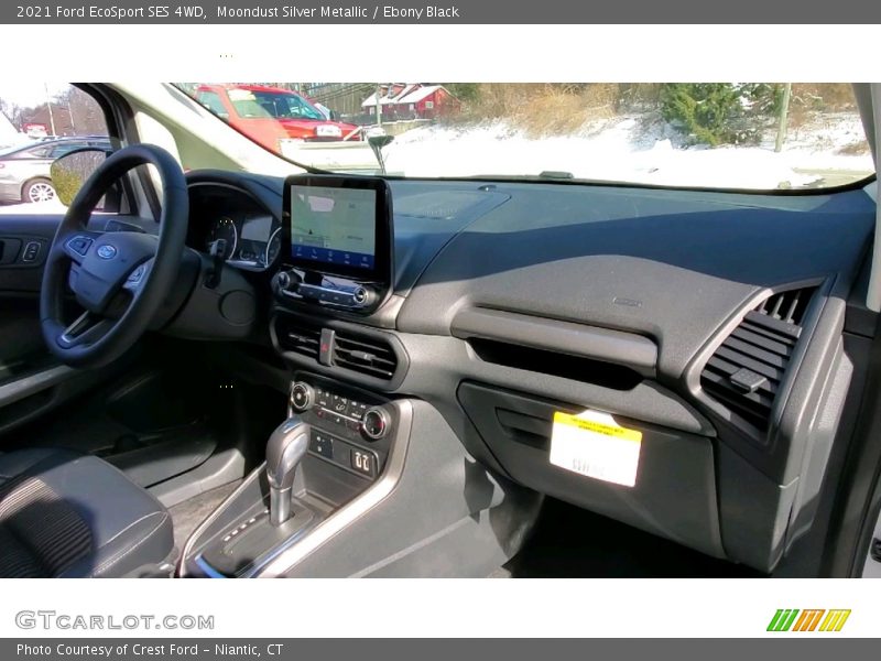 Moondust Silver Metallic / Ebony Black 2021 Ford EcoSport SES 4WD