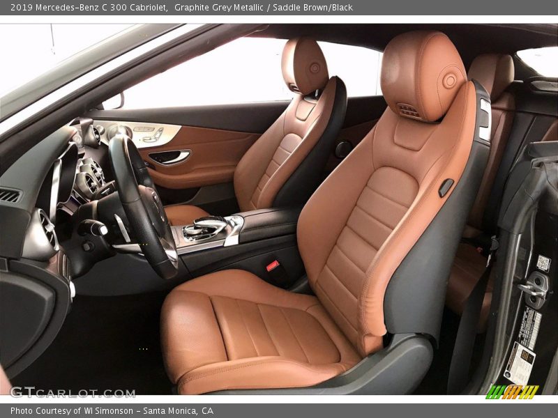 Front Seat of 2019 C 300 Cabriolet