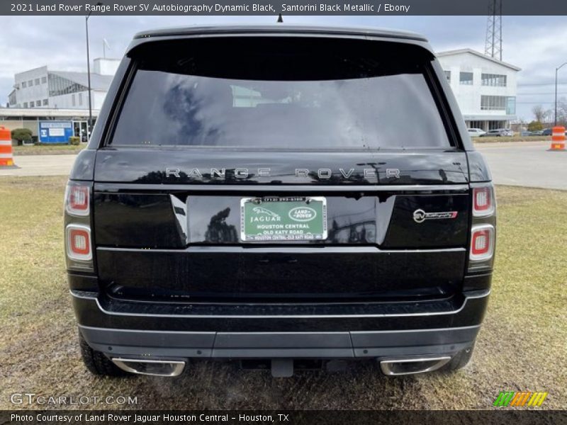 Santorini Black Metallic / Ebony 2021 Land Rover Range Rover SV Autobiography Dynamic Black