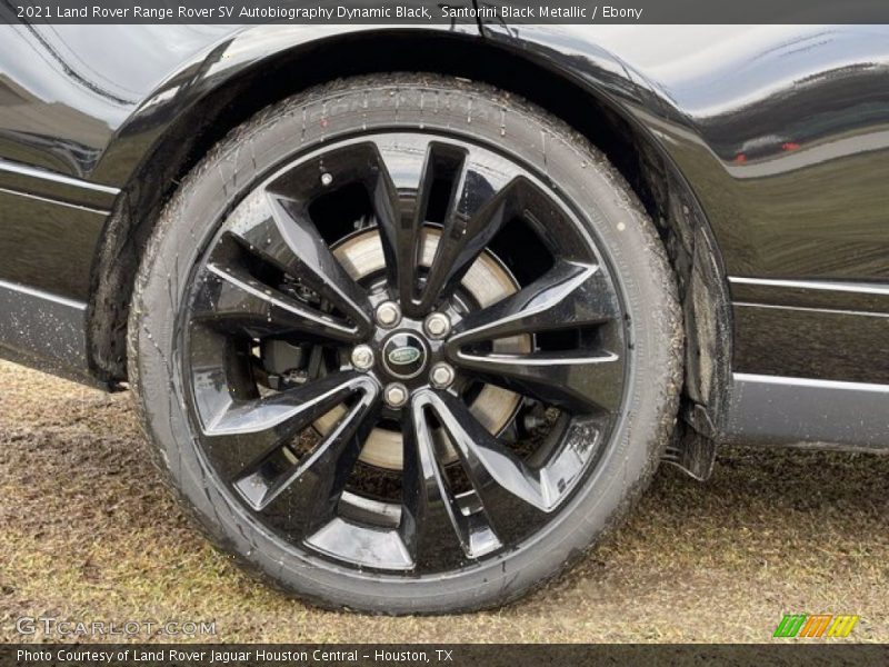  2021 Range Rover SV Autobiography Dynamic Black Wheel