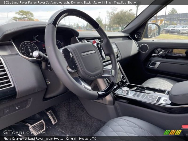  2021 Range Rover SV Autobiography Dynamic Black Steering Wheel