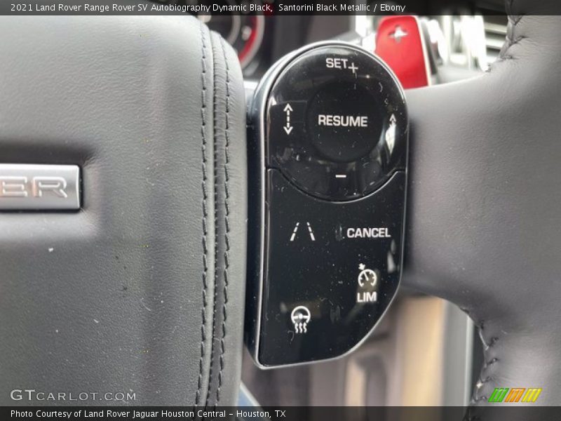  2021 Range Rover SV Autobiography Dynamic Black Steering Wheel