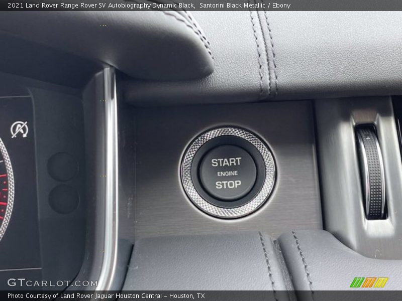 Controls of 2021 Range Rover SV Autobiography Dynamic Black