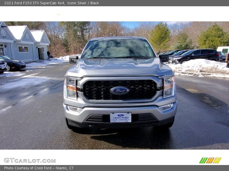 Iconic Silver / Black 2021 Ford F150 STX SuperCab 4x4