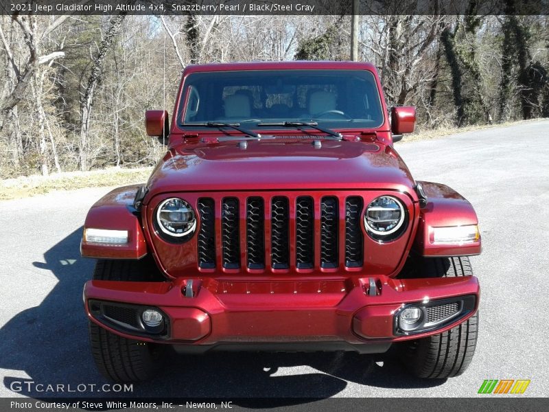 Snazzberry Pearl / Black/Steel Gray 2021 Jeep Gladiator High Altitude 4x4