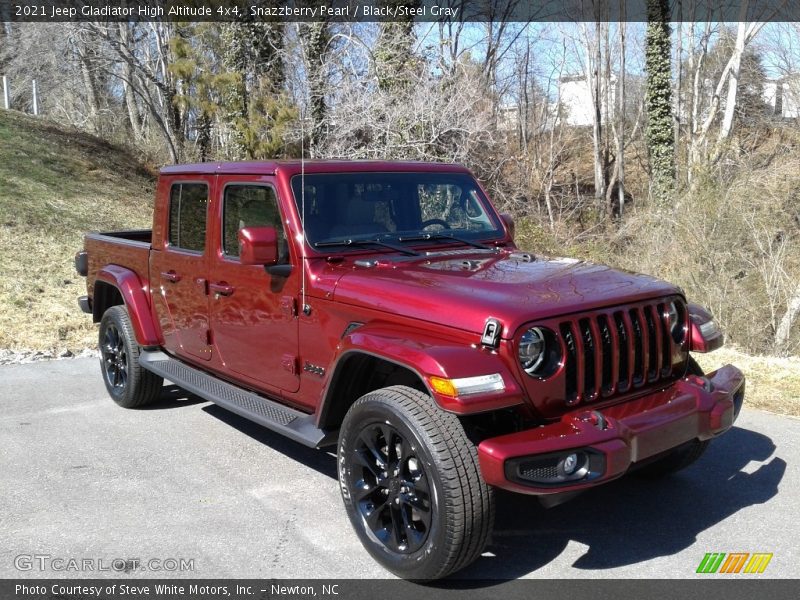 Snazzberry Pearl / Black/Steel Gray 2021 Jeep Gladiator High Altitude 4x4
