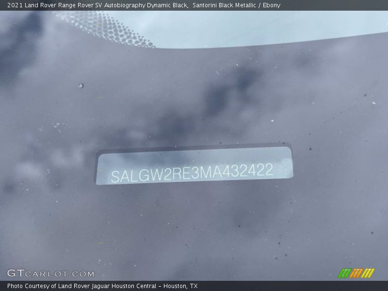 Santorini Black Metallic / Ebony 2021 Land Rover Range Rover SV Autobiography Dynamic Black