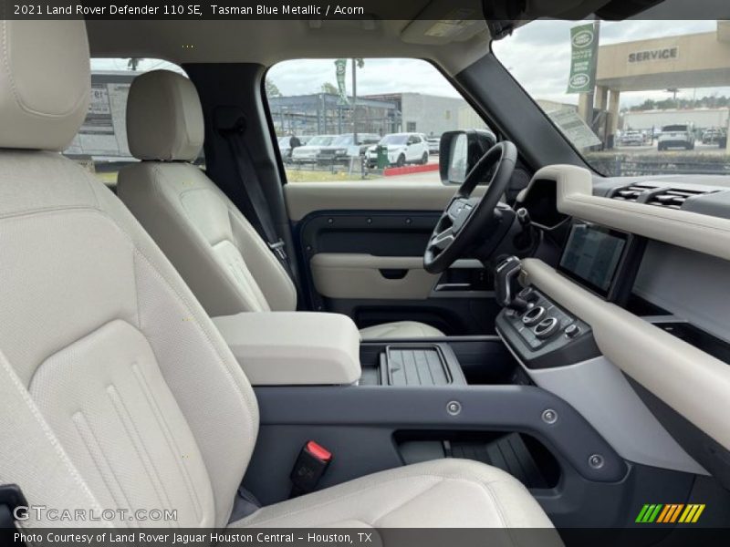 Tasman Blue Metallic / Acorn 2021 Land Rover Defender 110 SE