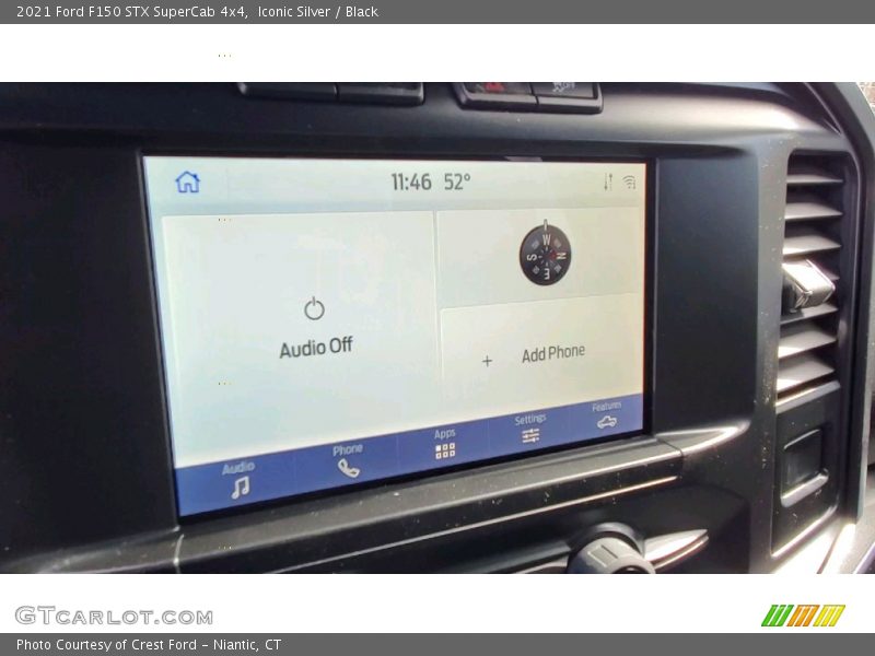 Iconic Silver / Black 2021 Ford F150 STX SuperCab 4x4