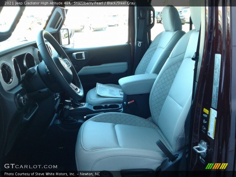 Snazzberry Pearl / Black/Steel Gray 2021 Jeep Gladiator High Altitude 4x4
