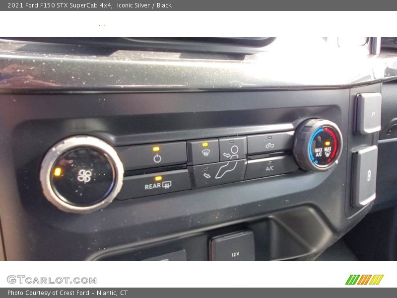 Iconic Silver / Black 2021 Ford F150 STX SuperCab 4x4