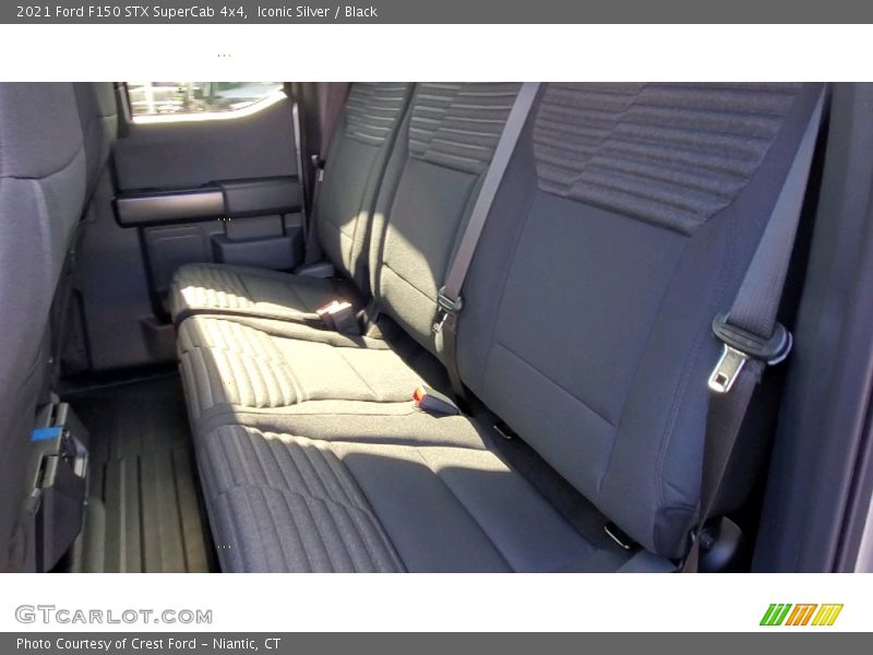 Iconic Silver / Black 2021 Ford F150 STX SuperCab 4x4