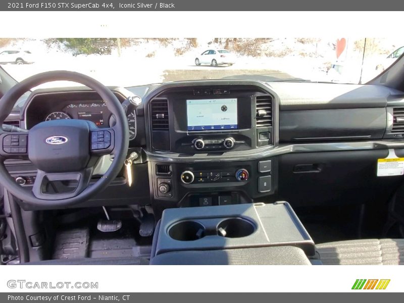 Iconic Silver / Black 2021 Ford F150 STX SuperCab 4x4