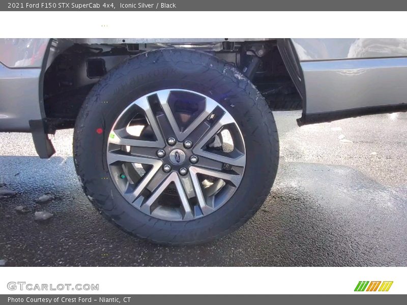 Iconic Silver / Black 2021 Ford F150 STX SuperCab 4x4