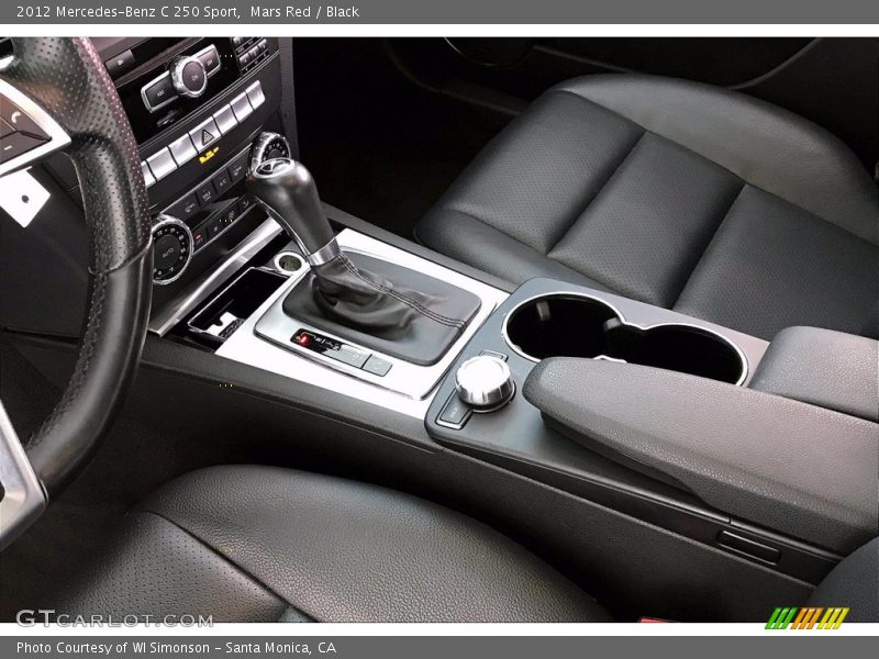 Mars Red / Black 2012 Mercedes-Benz C 250 Sport