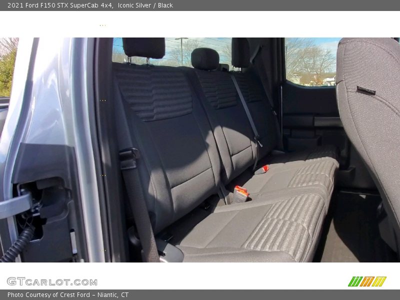 Iconic Silver / Black 2021 Ford F150 STX SuperCab 4x4