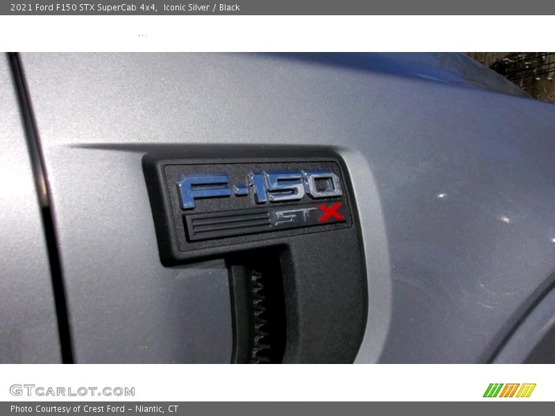Iconic Silver / Black 2021 Ford F150 STX SuperCab 4x4