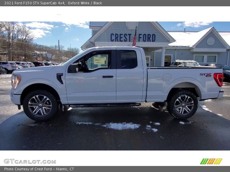Oxford White / Black 2021 Ford F150 STX SuperCab 4x4
