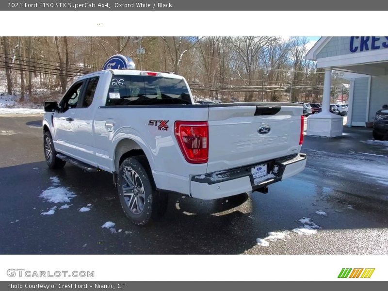 Oxford White / Black 2021 Ford F150 STX SuperCab 4x4