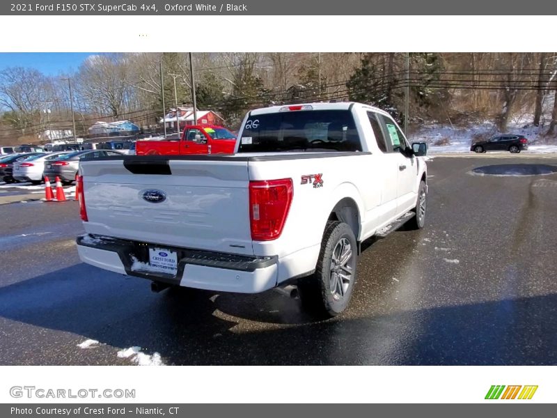Oxford White / Black 2021 Ford F150 STX SuperCab 4x4
