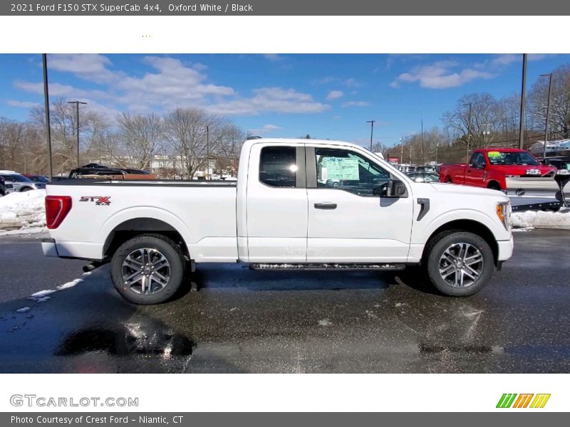 Oxford White / Black 2021 Ford F150 STX SuperCab 4x4