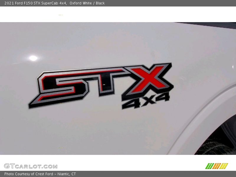 Oxford White / Black 2021 Ford F150 STX SuperCab 4x4