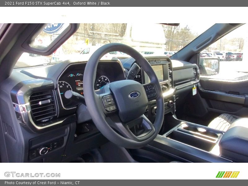 Oxford White / Black 2021 Ford F150 STX SuperCab 4x4