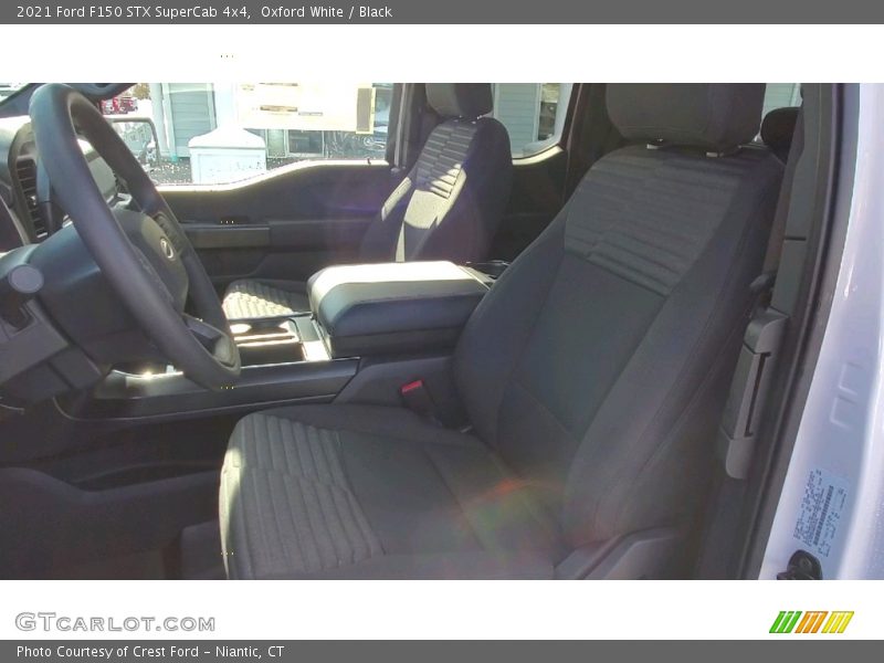 Oxford White / Black 2021 Ford F150 STX SuperCab 4x4