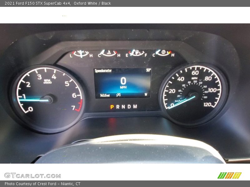 Oxford White / Black 2021 Ford F150 STX SuperCab 4x4