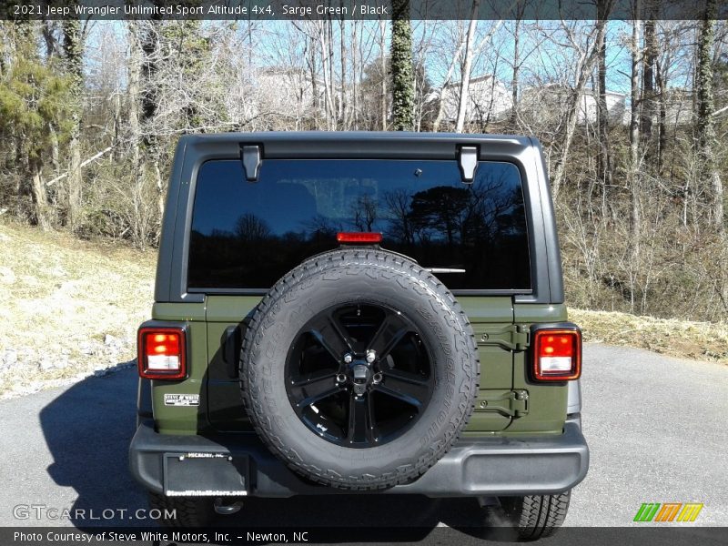 Sarge Green / Black 2021 Jeep Wrangler Unlimited Sport Altitude 4x4