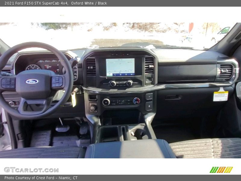 Oxford White / Black 2021 Ford F150 STX SuperCab 4x4