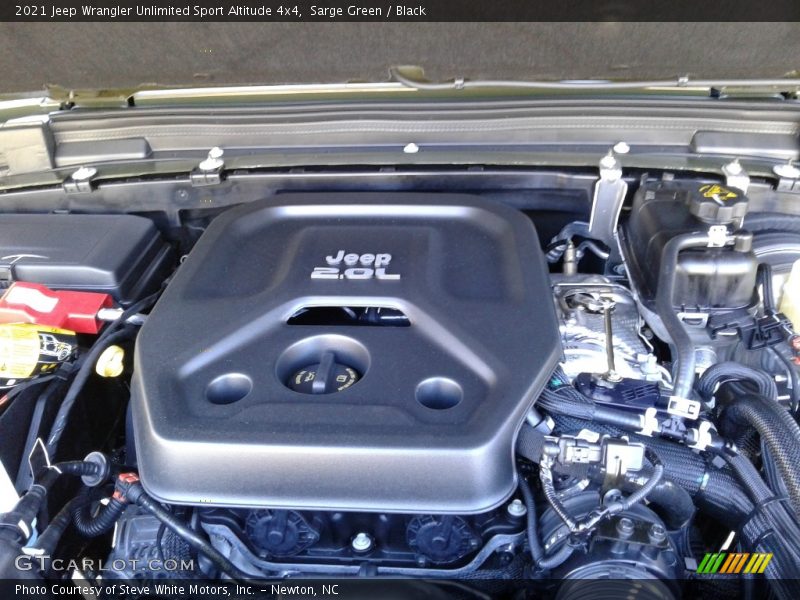 Sarge Green / Black 2021 Jeep Wrangler Unlimited Sport Altitude 4x4