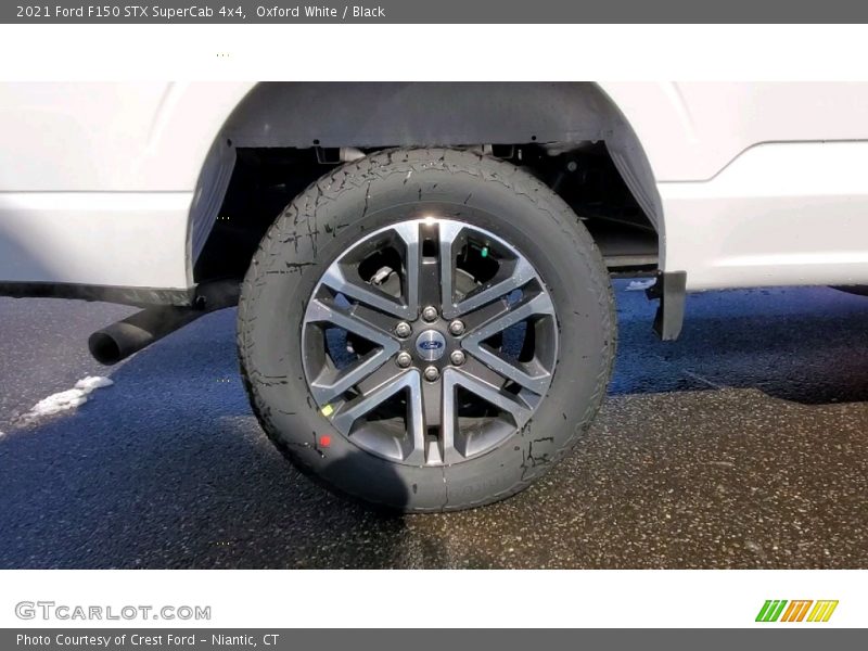 Oxford White / Black 2021 Ford F150 STX SuperCab 4x4