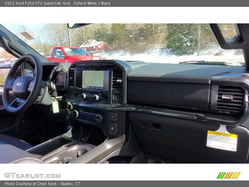 Oxford White / Black 2021 Ford F150 STX SuperCab 4x4