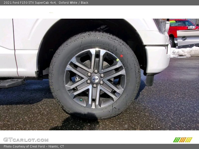 Oxford White / Black 2021 Ford F150 STX SuperCab 4x4