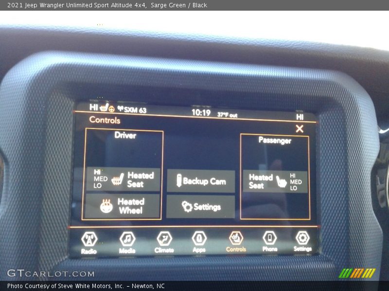 Sarge Green / Black 2021 Jeep Wrangler Unlimited Sport Altitude 4x4